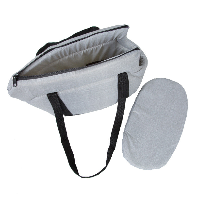 Lightweight Mesh Dog Carrier Bag – Portable Foldable Pet Travel Bag for Small Dogs Outdoor Adventures
