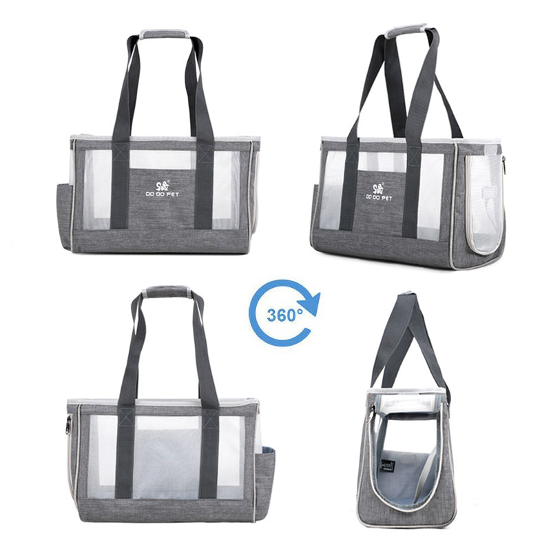 Outdoor Pet Carrier Bag – Portable Dog & Cat Backpack with Breathable Mesh