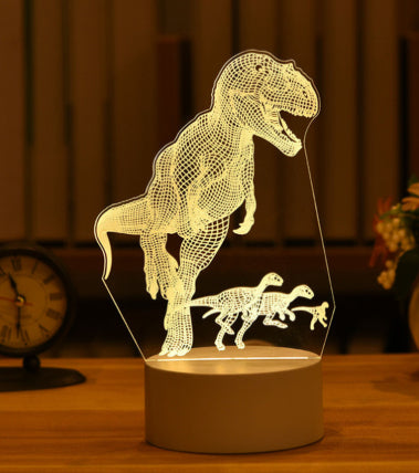 3D Acrylic LED Lamp – Neon Night Light for Bedroom Decor & Gift Ideas