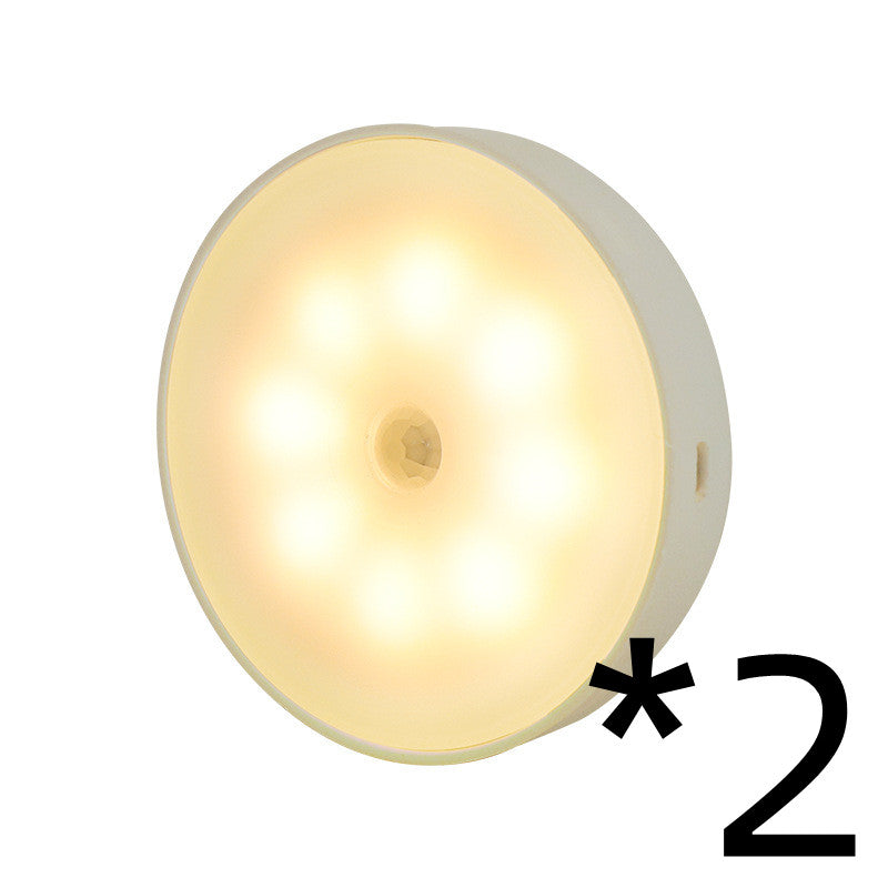 Wireless USB Motion Sensor Light – Rechargeable LED Puck Light
