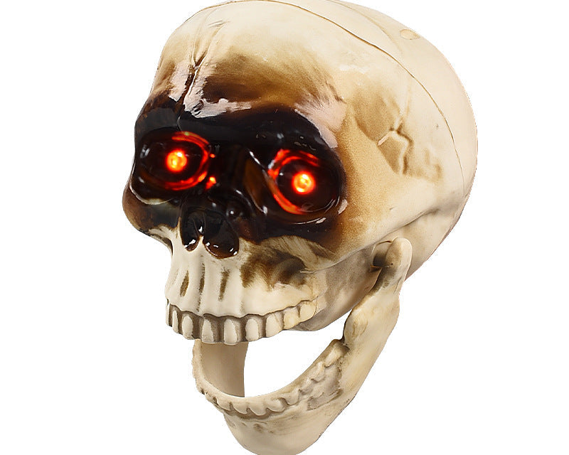 Realistic Floating Skeleton Heads – Halloween Props with Scary Sounds
