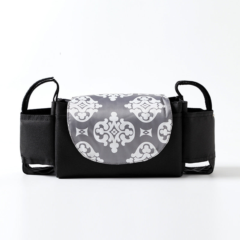 Baby Stroller Accessories Organizer Bag – Cup Holder Large Capacity Storage