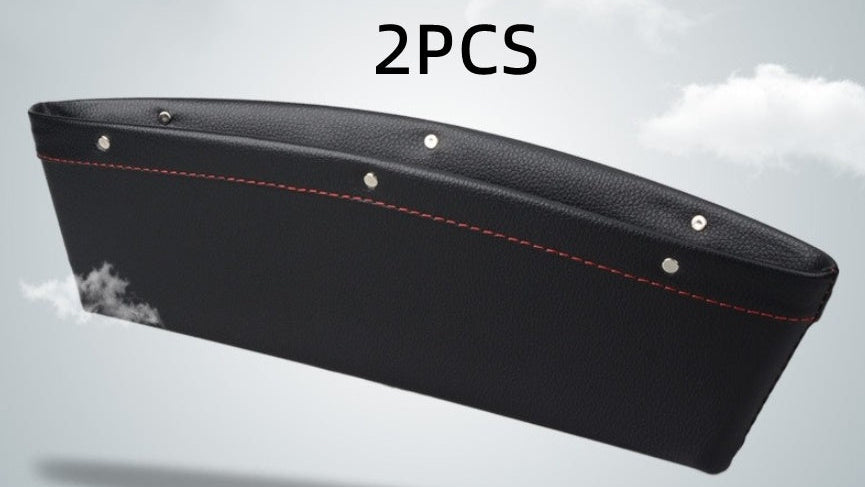 Car Seat Gap Organizer PU Leather – Auto Storage Box Caddy Catcher | Car Accessories