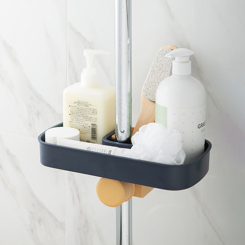 Kitchen Sink Faucet Holder – Space-Saving Sponge & Soap Drain Rack Organizer