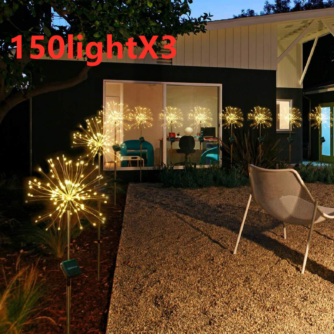 Solar Fireworks Garden Lights – Stunning Outdoor Decor