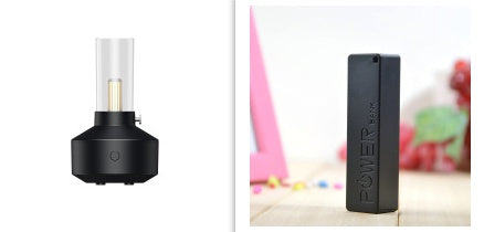 Vintage Flame Style Aroma Diffuser – LED Essential Oil Humidifier Air Purifier Night Light