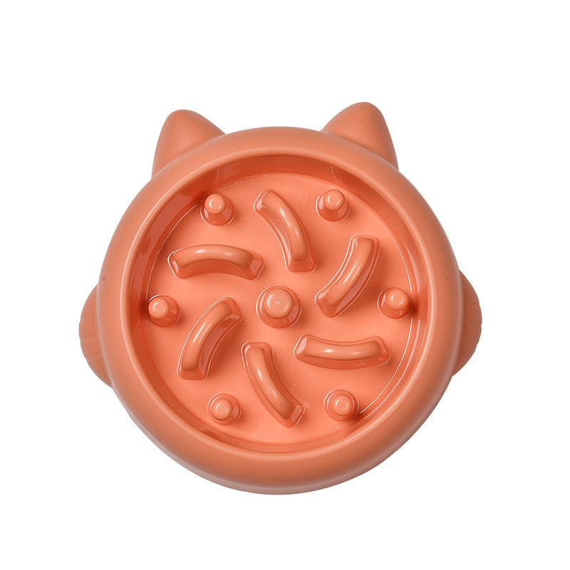 Slow Feeder Bowl for Dogs & Cats – Anti-Gulping Design for Healthy Weight & Safe Eating