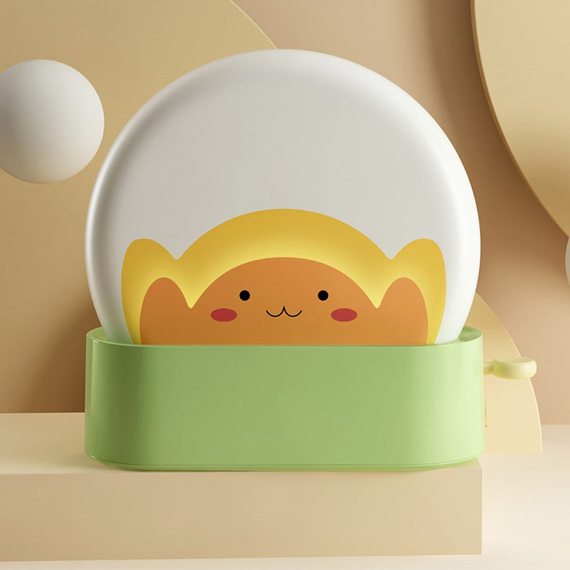 Kawaii Bread Night Light – Timer Bedside Lamp for Kids | Cute Bedroom Decor