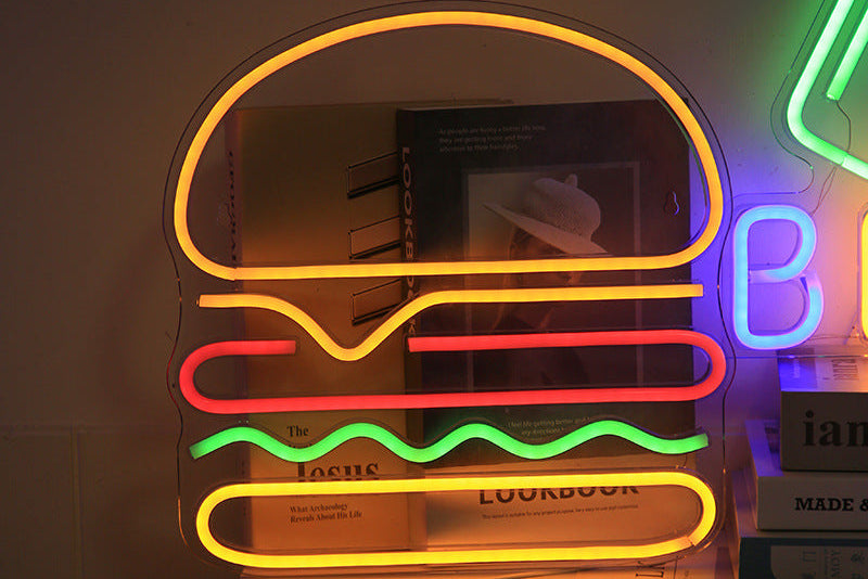 Custom LED Neon Letter Light – Acrylic Alphabet Wall Decor for Bedroom
