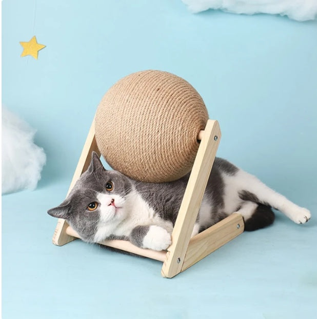 Cat Climbing Frame Scratching Post Tower – Heavy Duty Pet Furniture Protector