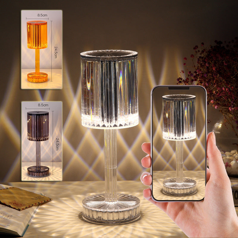 Luxury-Inspired Crystal Lamp for Home or Hotel Vibes