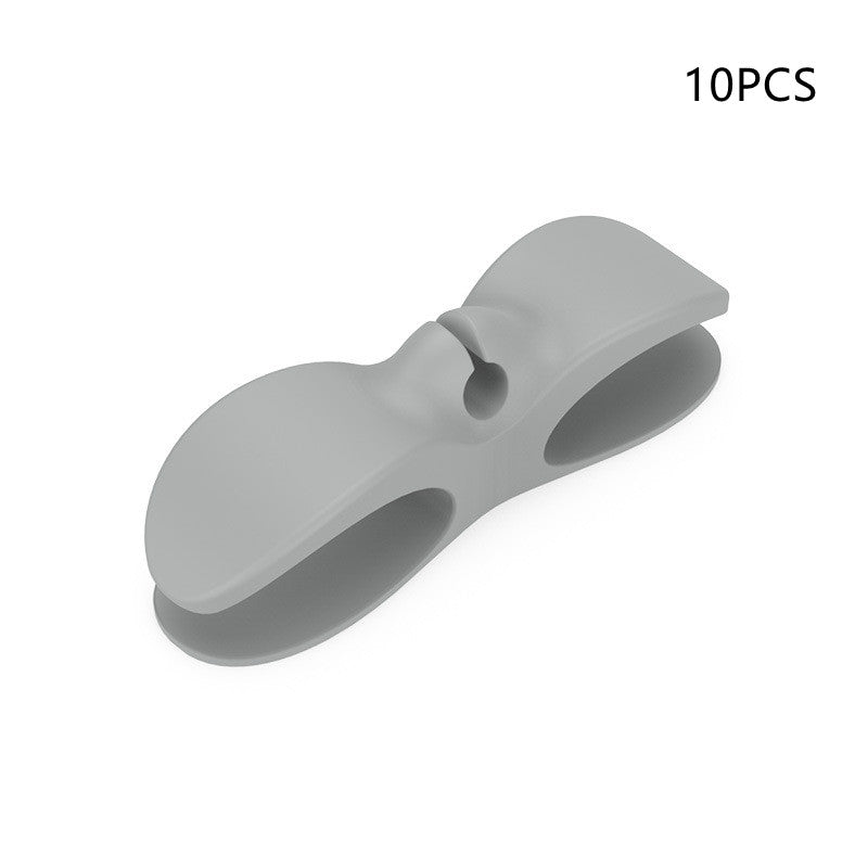 Home Cable Management Clip – Adhesive Cord Organizer Winder for Neat & Tidy Wire Storage
