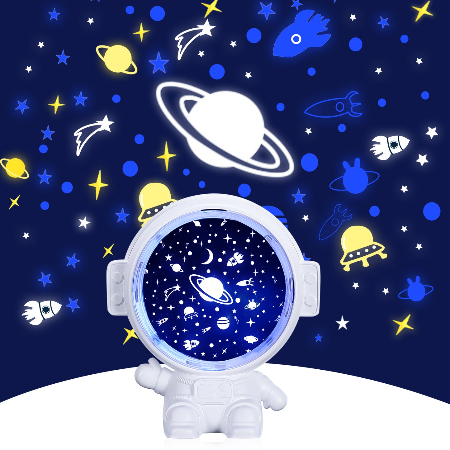 Astronaut Galaxy Projector – Starry Sky Night Light