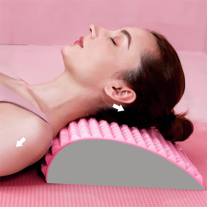 Back Stretcher Pillow for Relaxing Neck and Waist Relief