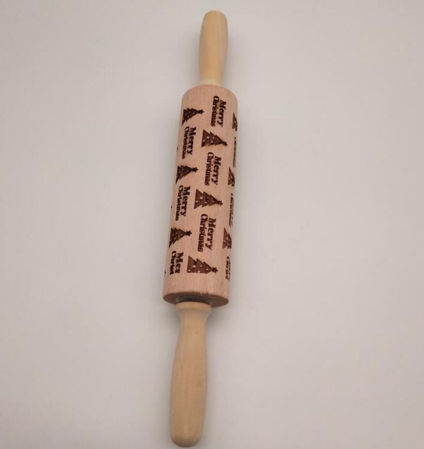 Make Festive Cookies with Christmas Embossed Rolling Pin