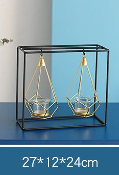 Elegant Table Candle Holders – Luxury Home Decor for Romantic Dinner Lighting