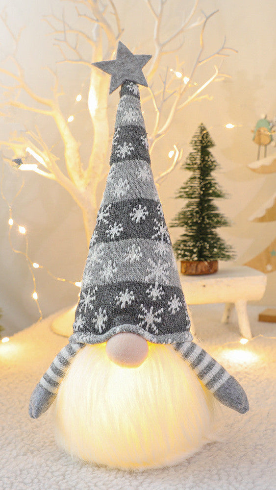 Nordic Christmas Gnome Faceless Plush Doll – Trendy Festive Home Decoration