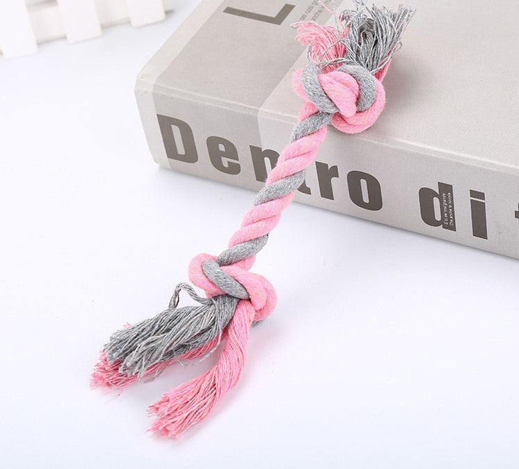 Interactive Tug Rope Dog Toy – Durable Chew Toy | Teeth Cleaning Cotton Rope Pet Toy