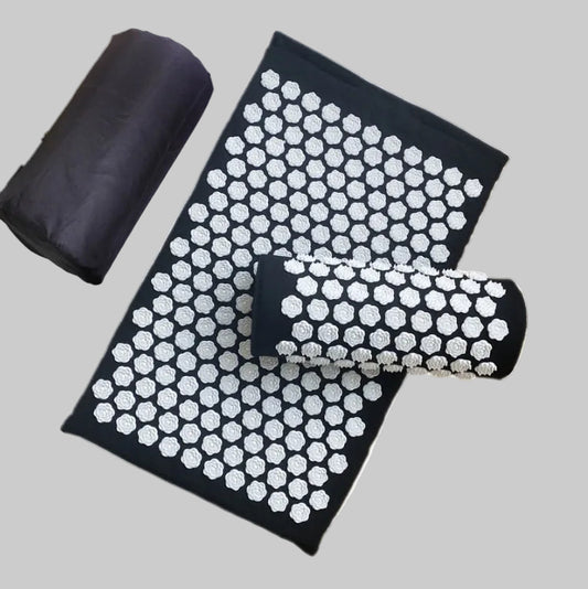 Acupressure Mat & Pillow Set – Pain Relief Massage Mat