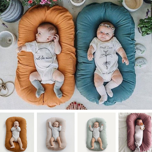 Cozy Baby Nest Bed for Newborn | Portable Infant Lounger & Travel Crib