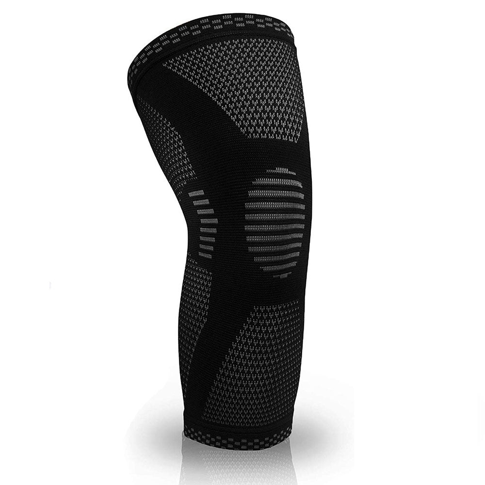 High Elastic Sports Knee Pads | Knitted Knee Support Brace for Running, Training & Active Sports