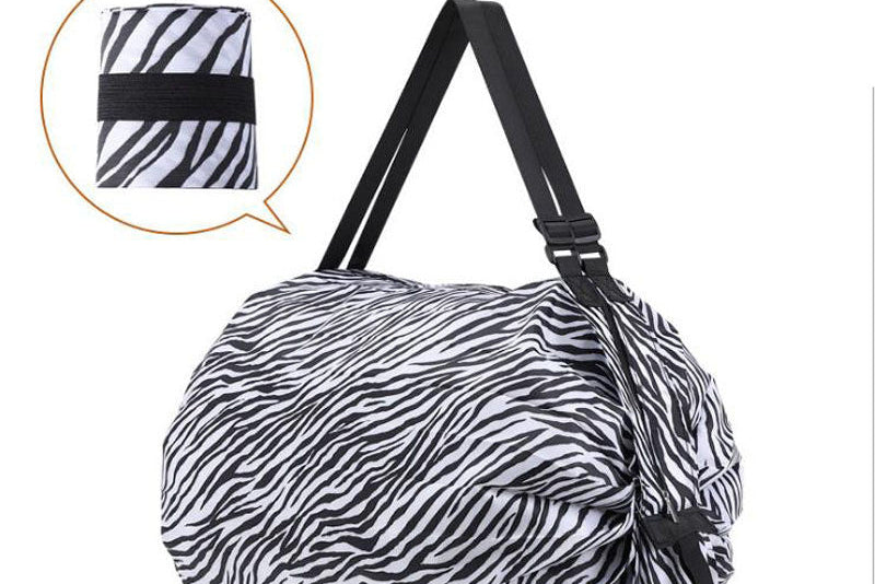 Packable Travel Tote Bag – Large Capacity Foldable Storage Bag