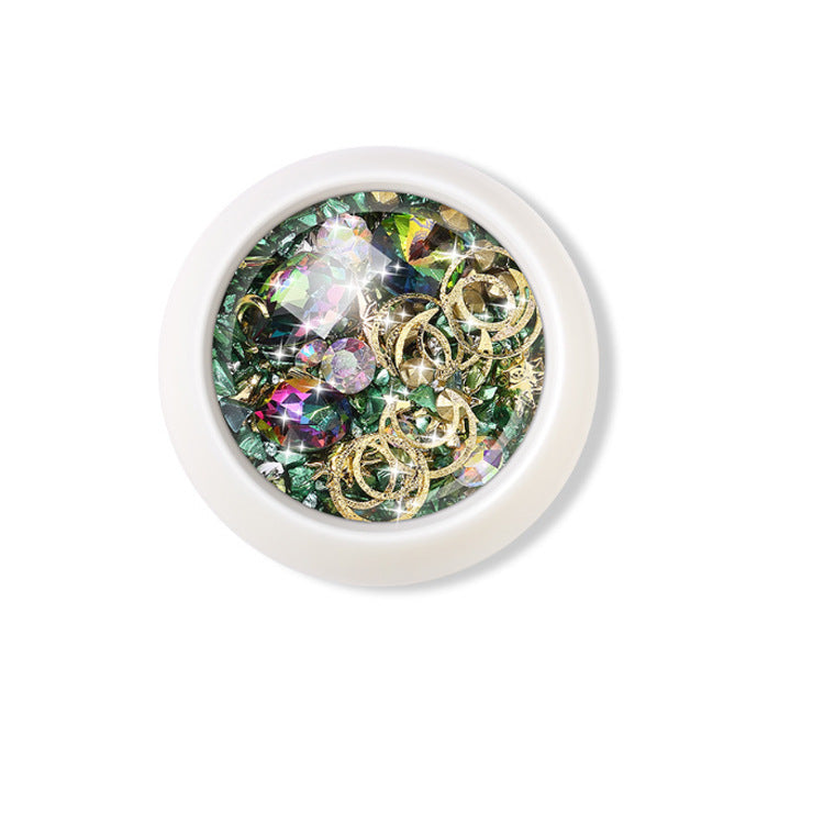 Sparkly Nail Diamonds Rivets – 3D Nail Art Jewelry for Acrylic & Gel Nails