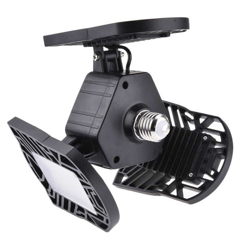 Heavy Duty LED Garage Light – Deformable High Power Ceiling Lamp