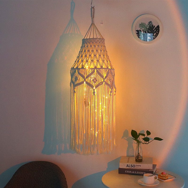 Boho Wedding Chandelier Center Ornament – Elegant Hanging Event Decor
