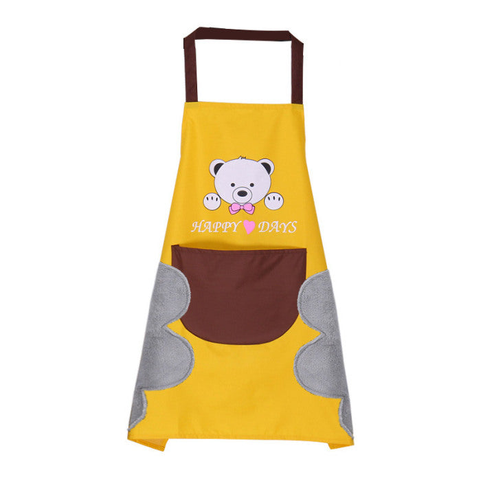 Waterproof Kitchen Apron for Cooking – Adjustable Chef Apron