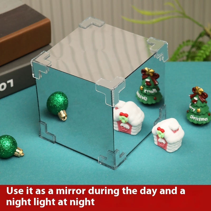 Christmas Craft LED Lamp Kit – 3D Cube Light for Holiday Decor & Gifts