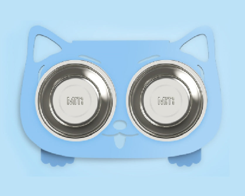 Anti-Spill Cat Dog Bowl – Stable Feeding Water Bowl for Pets at Home