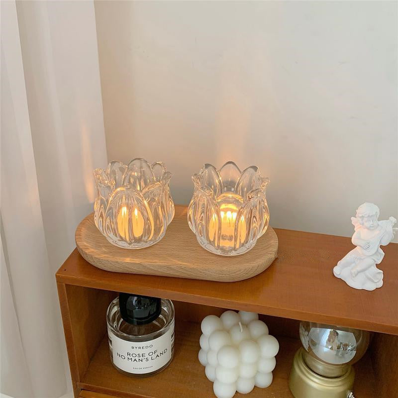 Beautiful Tulip Candle Holder for Cozy Home Ambience