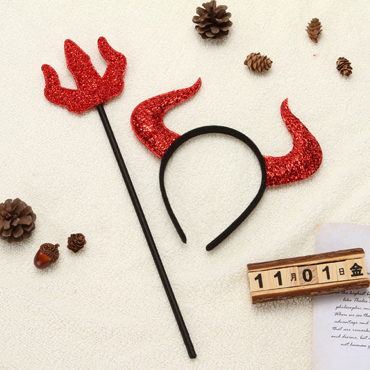 Halloween Headband Costume Accessory – Spooky Party Head Buckle Decoration