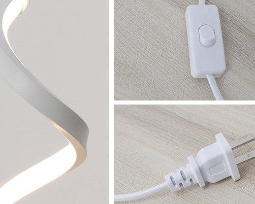 Aesthetic Table Lamp – Modern LED Night Light for Cozy Bedroom Decor
