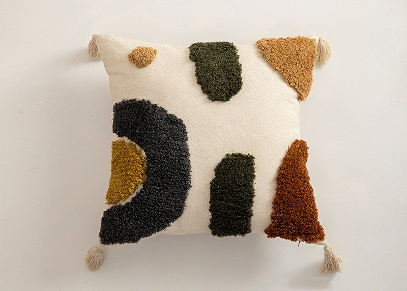 Boho Tufted Sofa Pillowcase Cover – Decorative Cushion Case
