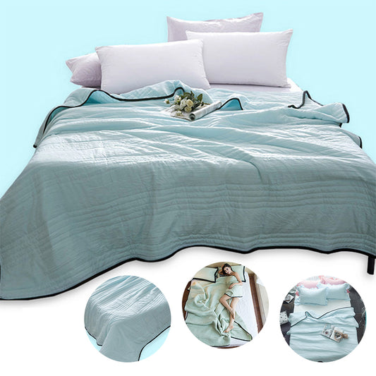 Lightweight Summer Cooling Blanket – Soft & Breathable Quilt