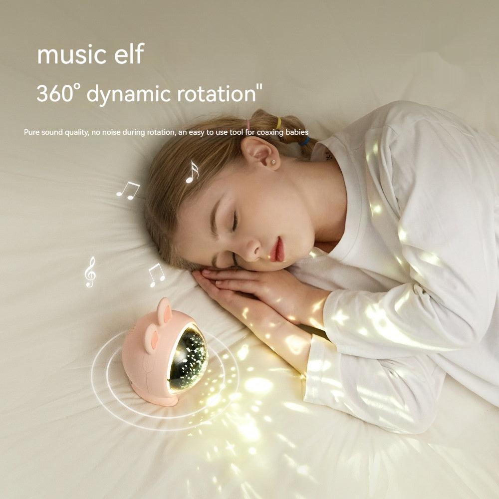 LED Rabbit Star Projector | Children’s Night Light & Room Decoration