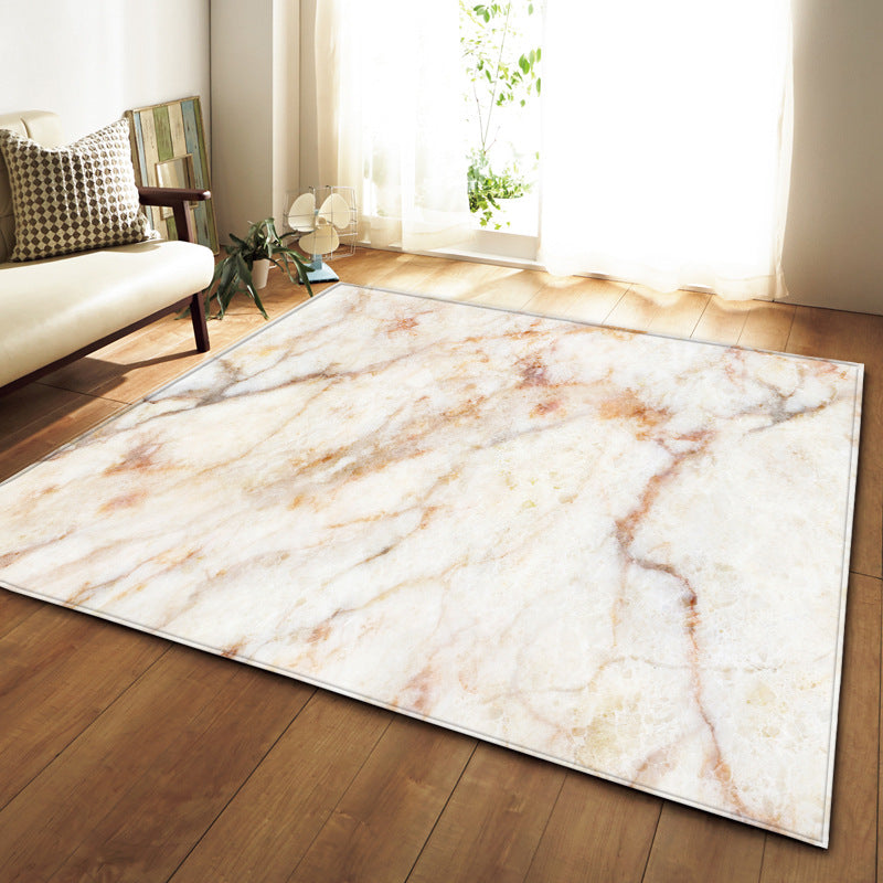 Marble Pattern Carpet Rug – Luxury Living Room & Bedroom Area Rug Home Decor