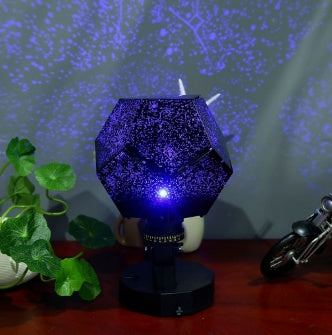 Romantic Star Projector Lamp – LED Galaxy Night Light for Bedroom & Relaxing Ambience
