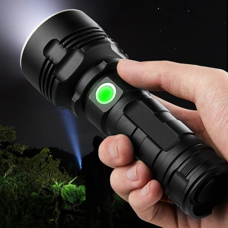 LED Flashlight – Super Bright, Waterproof, Rechargeable Torch