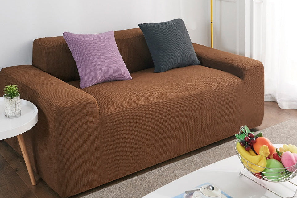 Easy-Fit Sofa Protector – Waterproof Polar Fleece Couch Slipcover for 1-4 Seats