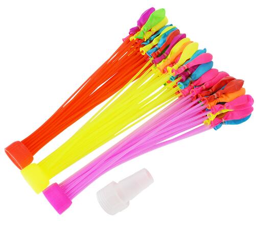 Summer Water Balloons Pack – 111pcs Fast Fill Balloons for Kids Outdoor Play