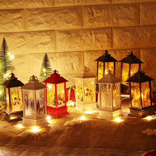 Santa & Snowman Lights – Instant Holiday Cheer at Home