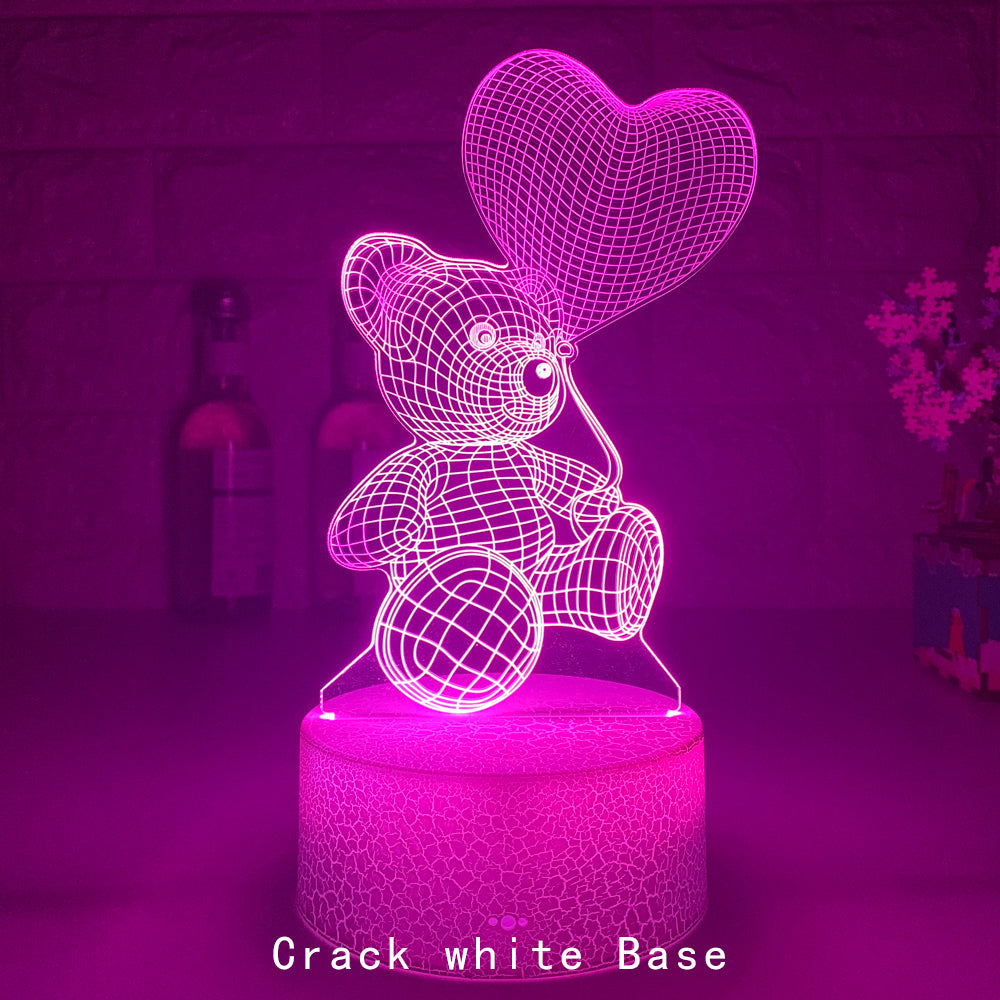 Best 3D LED Lamp – Acrylic Illusion Night Light for Room Decor
