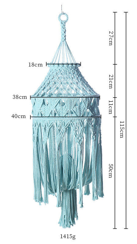 Boho Wedding Chandelier Center Ornament – Elegant Hanging Event Decor