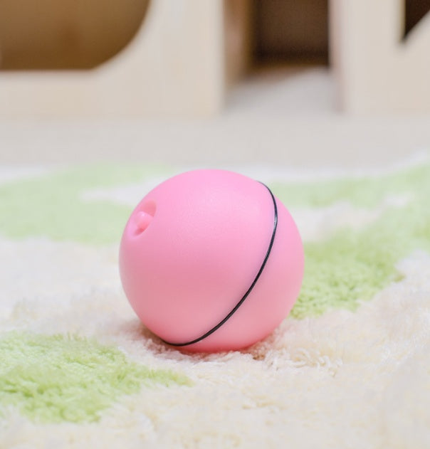 Interactive Rolling Cat Toy Ball – LED Laser Pet Toy for Endless Play & Exercise