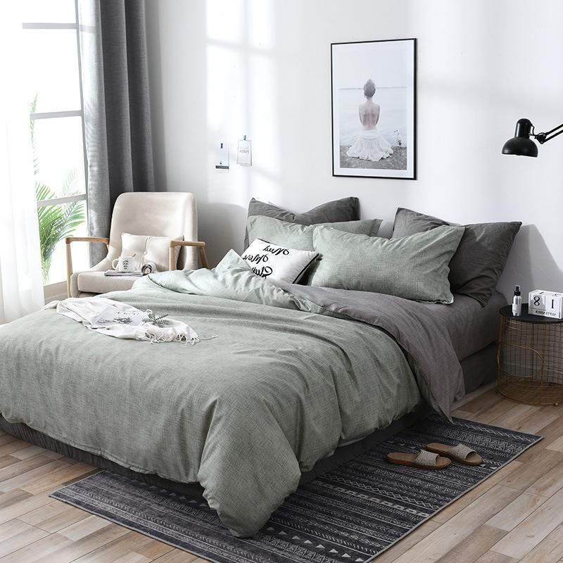 Breathable 4pc Bedding Set – Duvet Cover & Bed Sheet Set | Cozy Sleep Essentials
