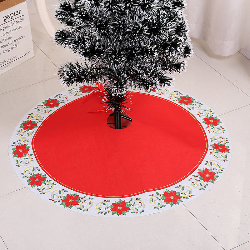 Christmas Tree Skirt Decoration – Festive Xmas Tree Base Cover for Holiday Home Decor