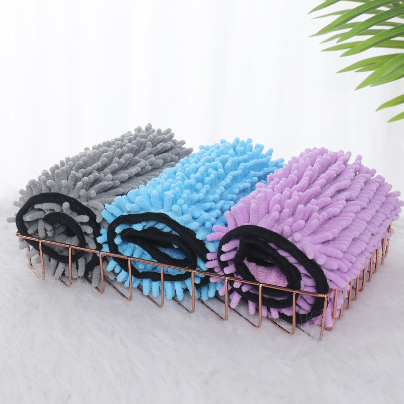 Quick-Dry Microfiber Dog Towel | Ultra Absorbent Pet Bathrobe for Dogs & Cats